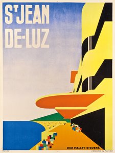 Mainosjuliste Saint-Jean-de-Luz, 1928