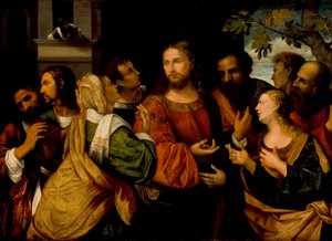 Kristus ja kanaanilaiset naiset, noin 1520