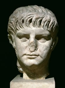 Neron pää (37-68 jKr) (marmori)