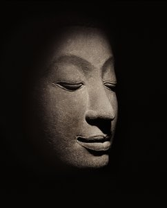 Buddhan pää varhaisesta Ayutthaya-kaudesta