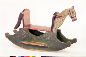 Rocking Horse, 1793 (maalattu puu)