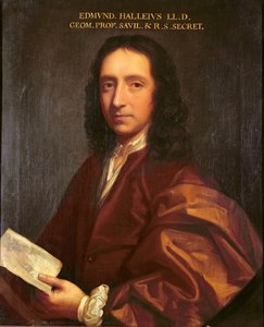 Edmond Halley muotokuva, n. 1687