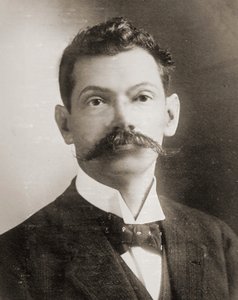 Tohtori Francisco Bertrand Barahonan muotokuva n. 1910