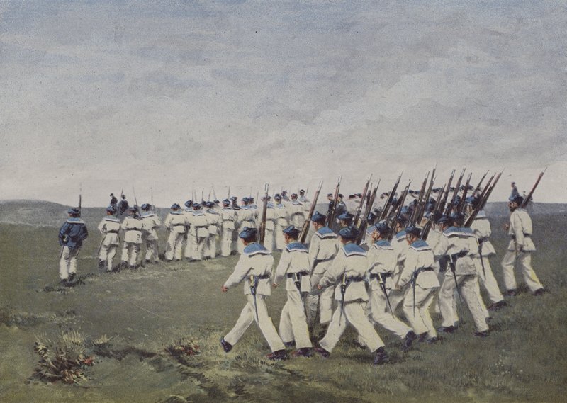 The Landing Company (värillinen kuva) tekijältä (after) French Photographer