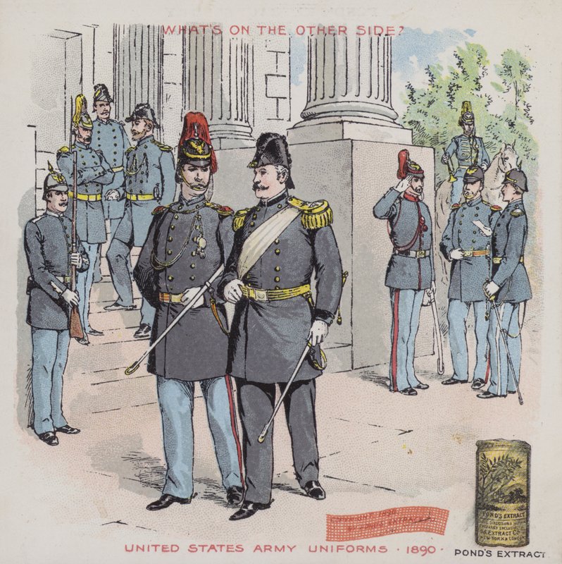 Yhdysvaltain armeijan univormut, 1890 tekijältä American School