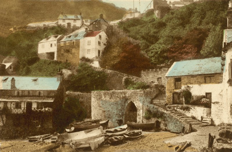 Clovelly, sisäänkäynti kylään tekijältä English Photographer