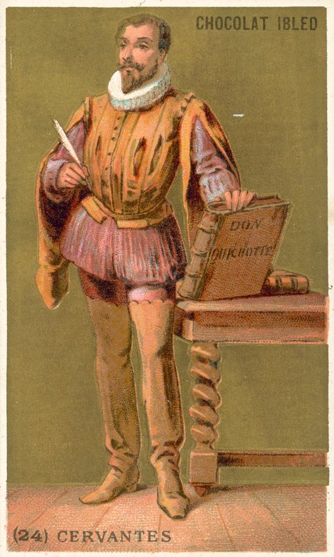 Miguel de Cervantes, espanjalainen kirjailija, runoilija ja näytelmäkirjailija tekijältä French School