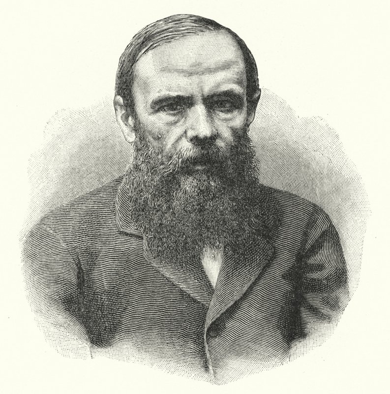 Fjodor Dostojevski, venäläinen kirjailija tekijältä German School