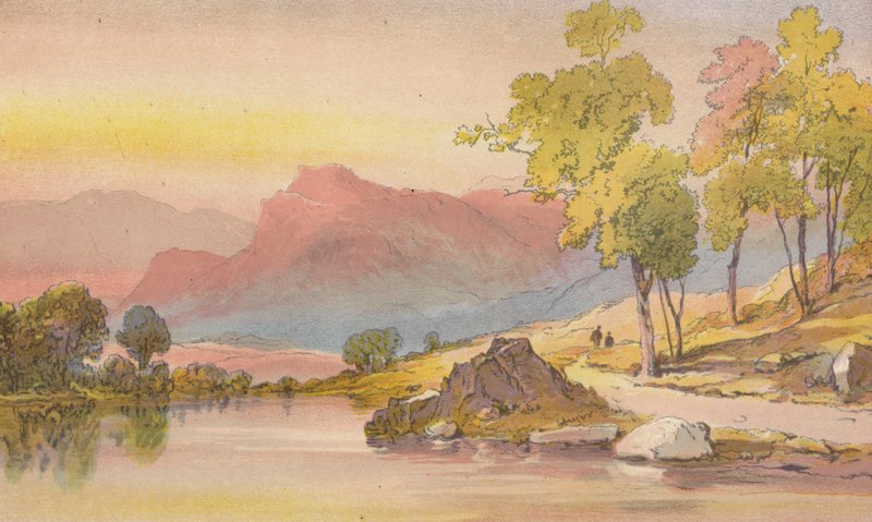 A Spur of Ben Lomond (kromoliitti) tekijältä Aaron Edwin Penley
