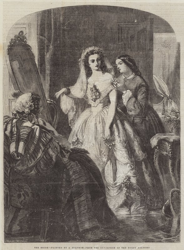 Morsian (kaiverrus) tekijältä Abraham Solomon