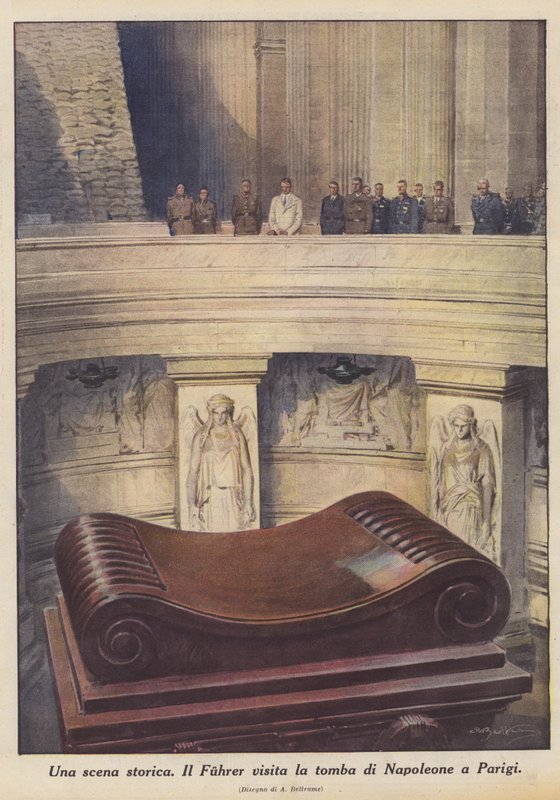 Historiallinen kohtaus (väri litho) tekijältä Achille Beltrame