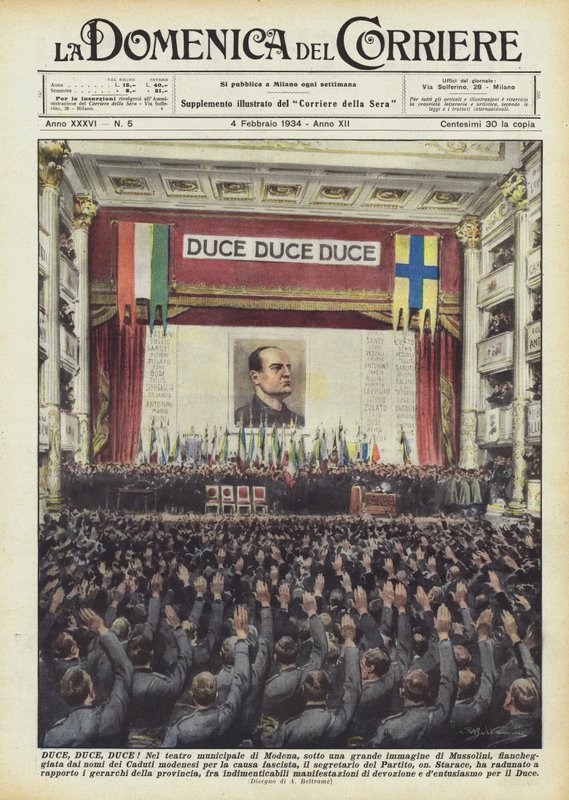 Duce, Duce, Duce! tekijältä Achille Beltrame