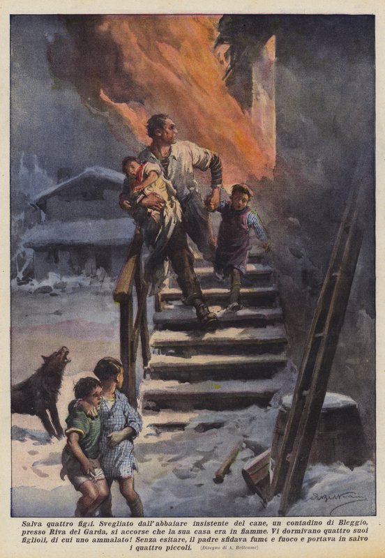 Pelastakaa neljä lasta tekijältä Achille Beltrame