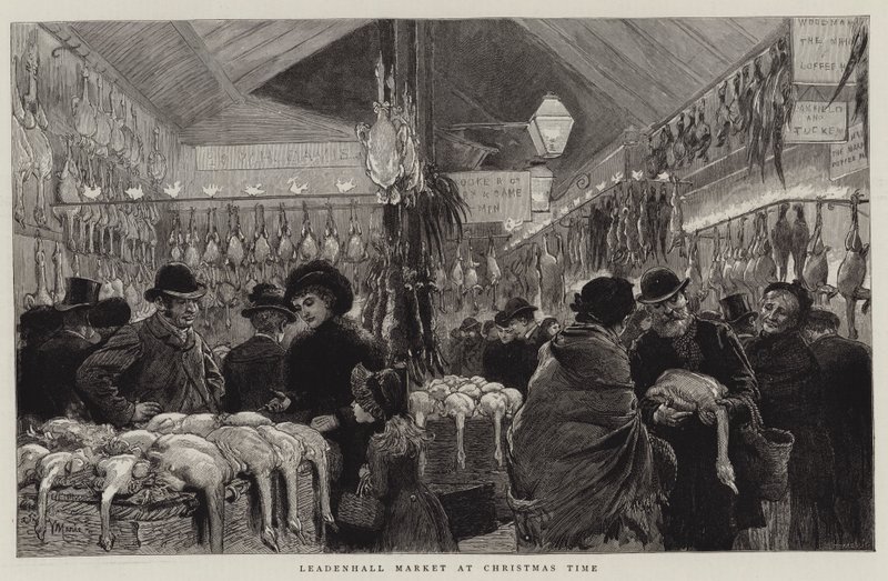 Leadenhall Market joulun aikaan tekijältä Adrien Emmanuel Marie