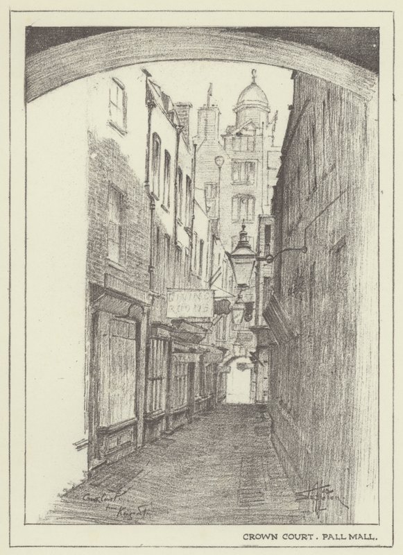 Crown Court, Pall Mall tekijältä Alan Stapleton