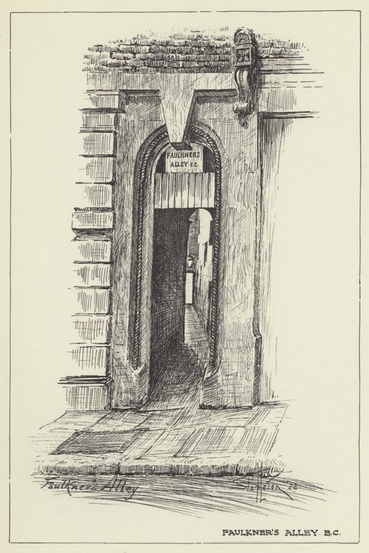 Faulkners Alley, EC tekijältä Alan Stapleton
