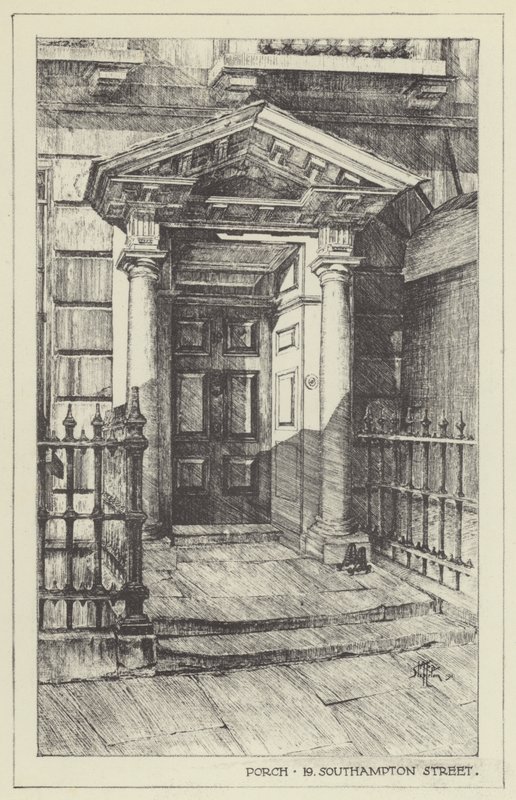 Porch, 19, Southampton Street tekijältä Alan Stapleton