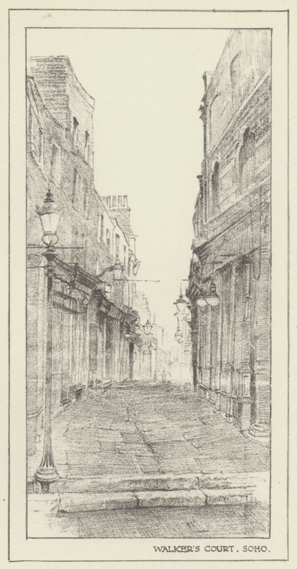 Walkers Court, Soho tekijältä Alan Stapleton