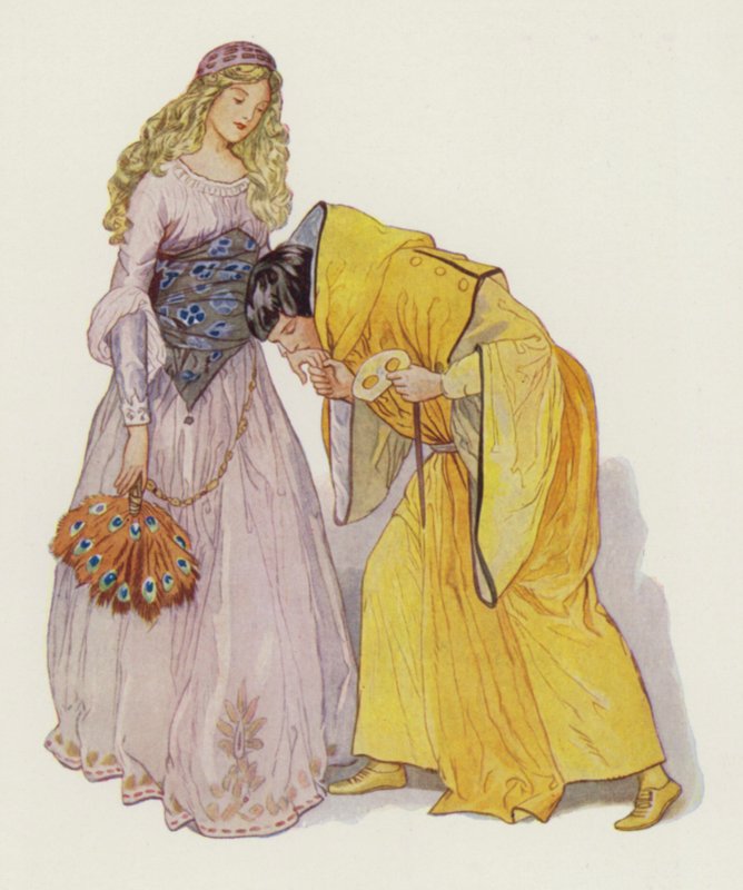 Shakespeare: Romeo ja Julia (värinen lito) tekijältä Albert Edward Jackson