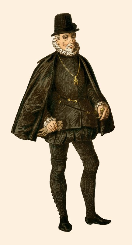 Espanjan kuningas Philip II tekijältä Albert Kretschmer