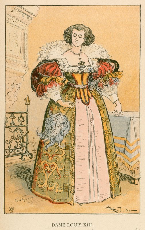 Rouva Louis XIII tekijältä Albert Robida