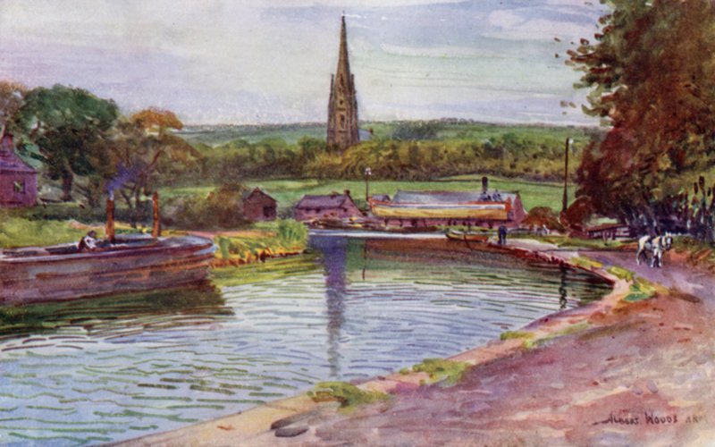Parbold (väri litho) tekijältä Albert Woods
