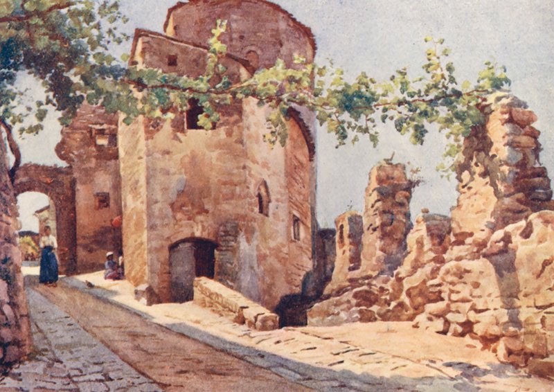 Porta Veneris, Spello (värilitro) tekijältä Alberto Pisa