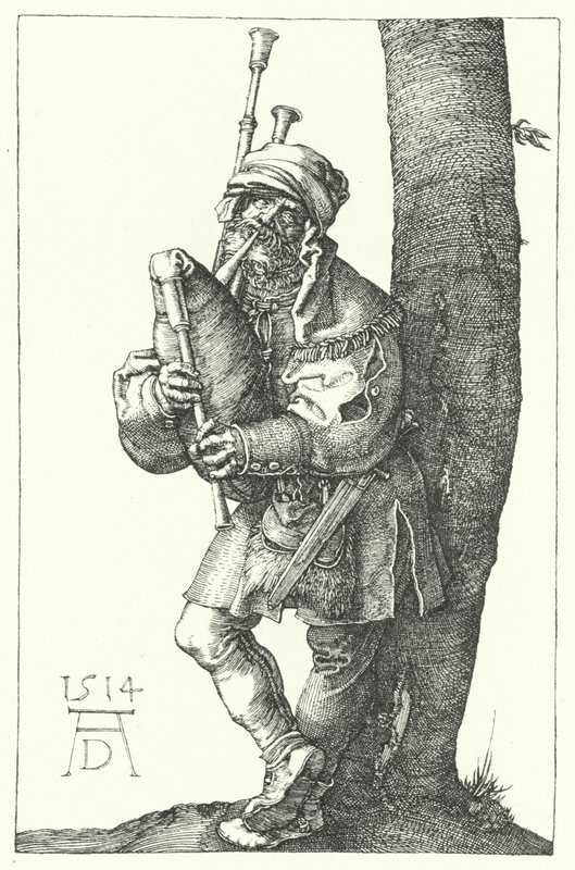 Säkkipilli tekijältä Albrecht (after) Durer or Duerer