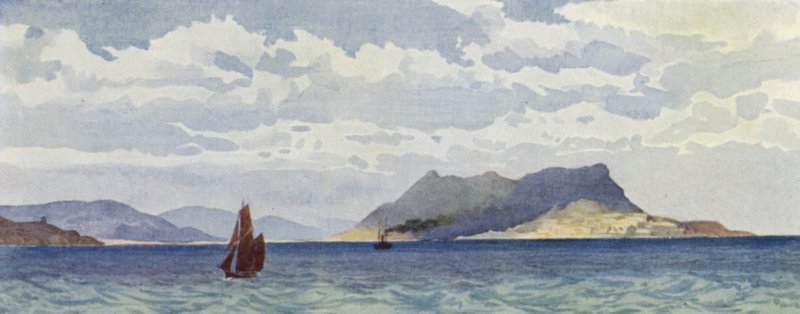 Gibraltar lännestä tekijältä Alexander Henry Hallam Murray