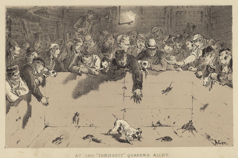 Turnspit, Quakers Alley tekijältä Alfred Concanen