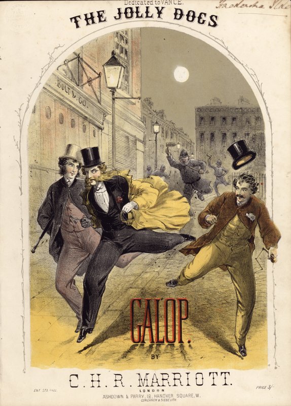 Jolly Dogs Galop tekijältä Alfred Concanen