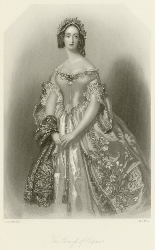 Capuan prinsessa tekijältä Alfred Edward Chalon