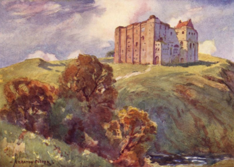 Castle Rising, Norfolk tekijältä Alfred Heaton Cooper