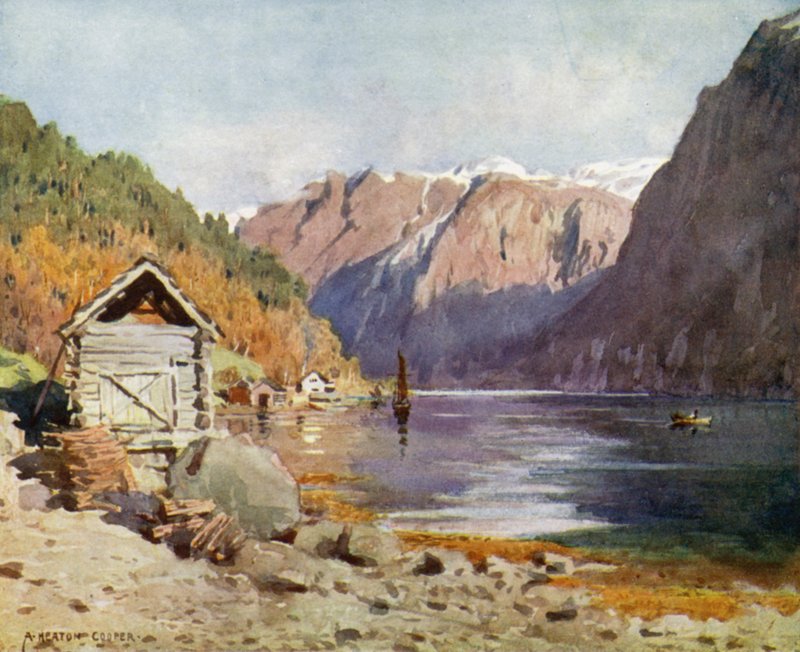Ose Fjord tekijältä Alfred Heaton Cooper