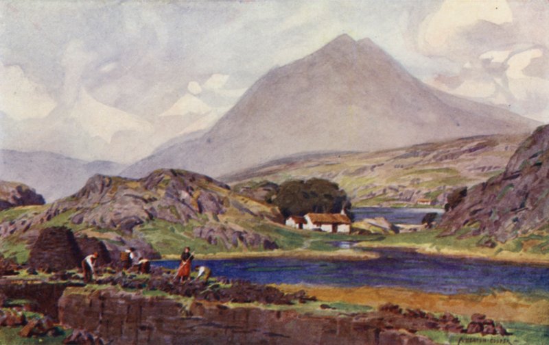 Turf Pickers, Connemara tekijältä Alfred Heaton Cooper