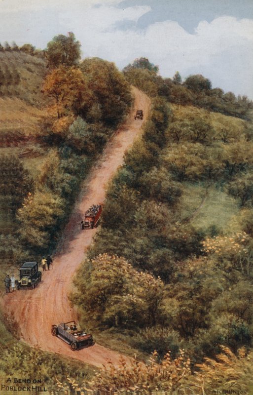 Mutka, Porlock Hill tekijältä Alfred Robert Quinton