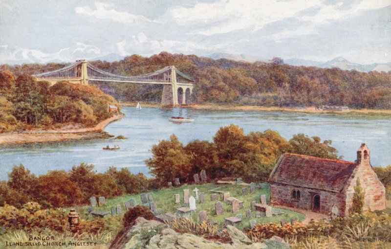 Bangor, Llandysilion kirkko, Anglesey tekijältä Alfred Robert Quinton