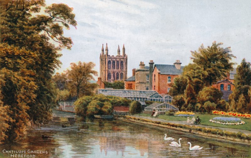 Cantilupe Gardens, Hereford tekijältä Alfred Robert Quinton