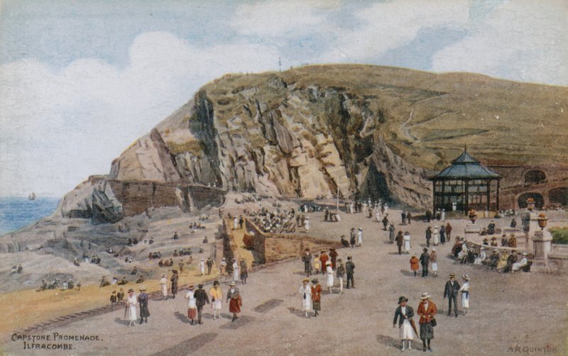 Capstone Promenade, Ilfracombe tekijältä Alfred Robert Quinton
