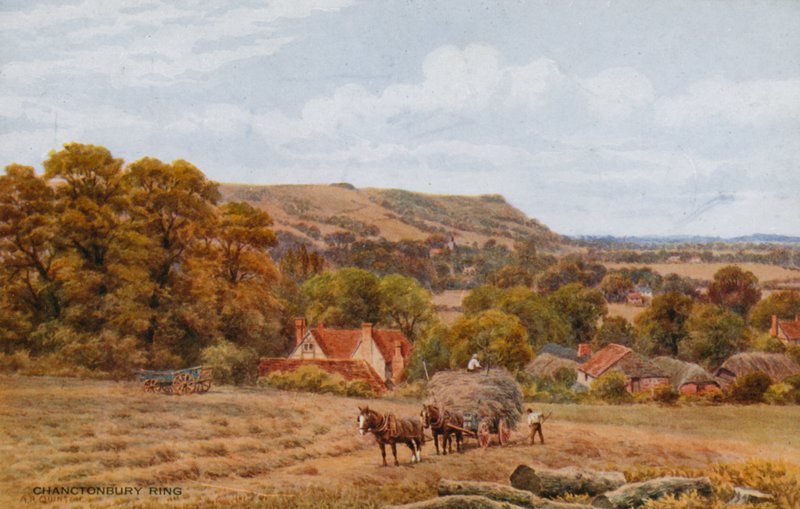 Chanctonbury Ring lähellä Worthingia tekijältä Alfred Robert Quinton