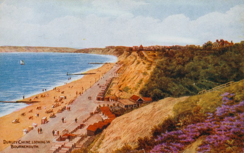 Durley Chine, näyttää W, Bournemouth tekijältä Alfred Robert Quinton