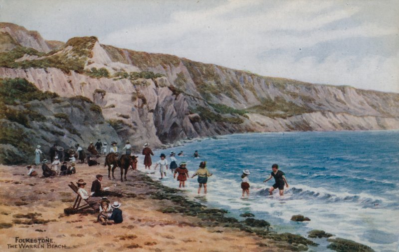 Folkestone, The Warren Beach tekijältä Alfred Robert Quinton