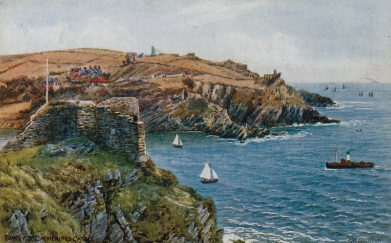 Fowey, St Catherinesin linna tekijältä Alfred Robert Quinton