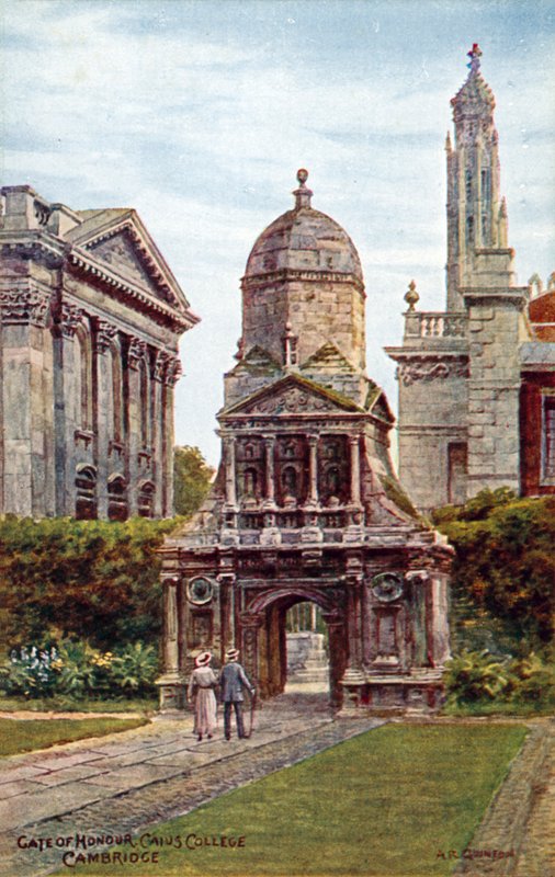 Gate of Honour, Caius College, Cambridge tekijältä Alfred Robert Quinton