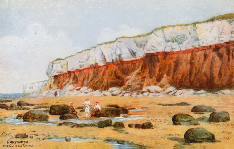 Hunstanton, Cliffs and Rocks tekijältä Alfred Robert Quinton