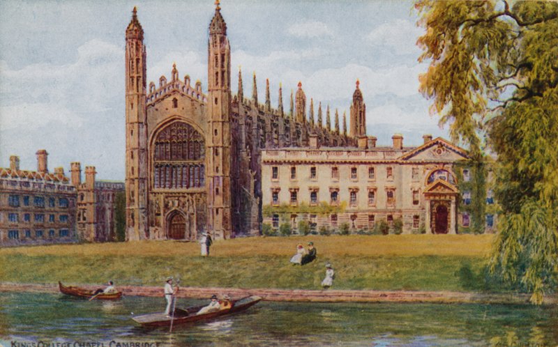Kings College Chapel, Cambridge tekijältä Alfred Robert Quinton