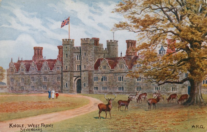 Knole, West Front, Sevenoaks tekijältä Alfred Robert Quinton