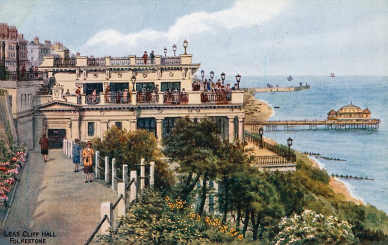 Leas Cliff Hall, Folkestone tekijältä Alfred Robert Quinton