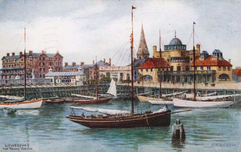 Lowestoft, Yacht Basin tekijältä Alfred Robert Quinton