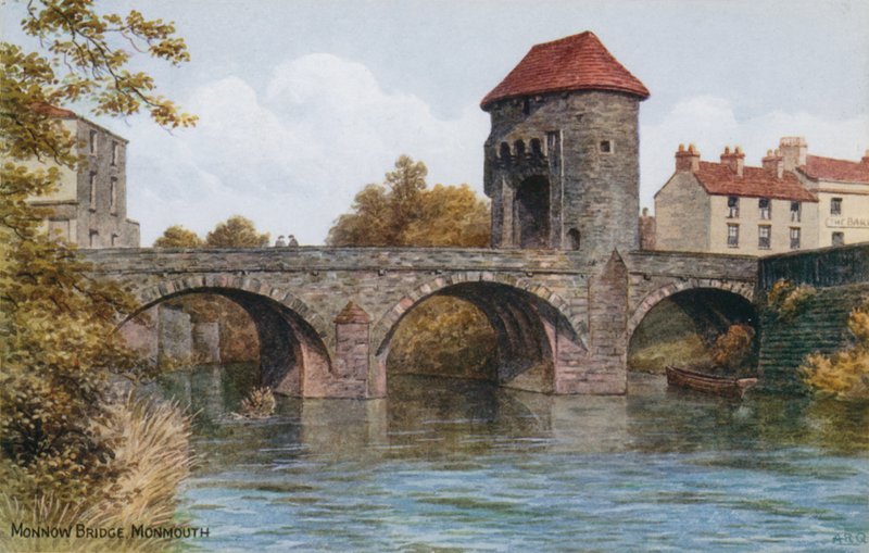 Monnow Bridge, Monmouth tekijältä Alfred Robert Quinton